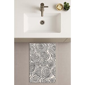 Banyo Paspası, Yıkanabilir - Kaydırmaz Taban 70x110 cm