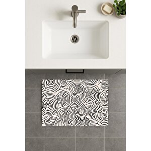 Banyo Paspası, Yıkanabilir - Kaydırmaz Taban 70x110 cm
