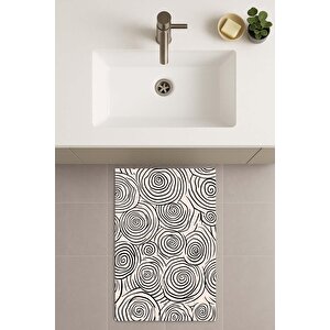 Banyo Paspası, Yıkanabilir - Kaydırmaz Taban 40x60 cm