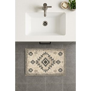 Banyo Paspası, Yıkanabilir - Kaydırmaz Taban 40x60 cm