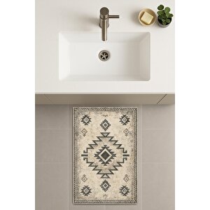 Banyo Paspası, Yıkanabilir - Kaydırmaz Taban 40x60 cm