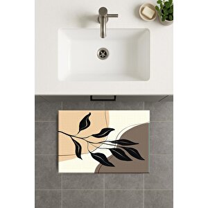 Banyo Paspası, Yıkanabilir - Kaydırmaz Taban 70x110 cm