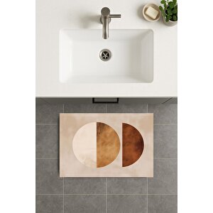 Banyo Paspası, Yıkanabilir - Kaydırmaz Taban 50x70 cm