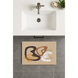Banyo Paspası, Yıkanabilir - Kaydırmaz Taban 60x90 cm