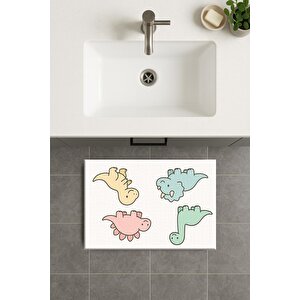 Banyo Paspası, Yıkanabilir - Kaydırmaz Taban