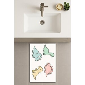 Banyo Paspası, Yıkanabilir - Kaydırmaz Taban
