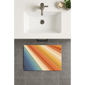 Banyo Paspası, Yıkanabilir - Kaydırmaz Taban 50x70 cm
