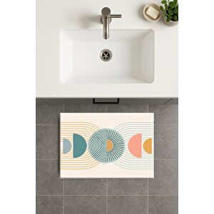 Banyo Paspası, Yıkanabilir - Kaydırmaz Taban 60x100 cm
