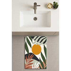 Banyo Paspası, Yıkanabilir - Kaydırmaz Taban 60x100 cm