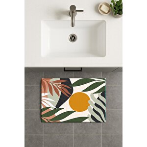 Banyo Paspası, Yıkanabilir - Kaydırmaz Taban 60x100 cm