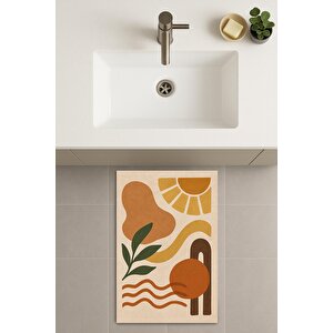 Banyo Paspası, Yıkanabilir - Kaydırmaz Taban 60x100 cm