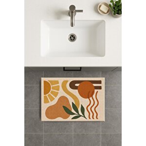 Banyo Paspası, Yıkanabilir - Kaydırmaz Taban 60x100 cm