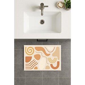 Banyo Paspası, Yıkanabilir - Kaydırmaz Taban 40x60 cm