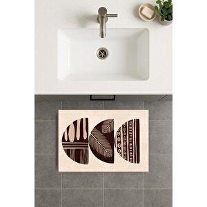 Banyo Paspası, Yıkanabilir - Kaydırmaz Taban 70x110 cm