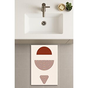 Banyo Paspası, Yıkanabilir - Kaydırmaz Taban 60x100 cm