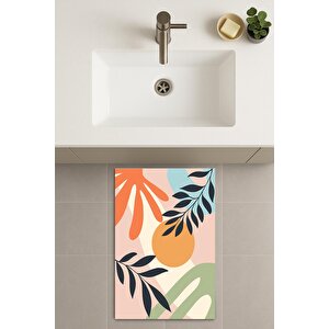 Banyo Paspası, Yıkanabilir - Kaydırmaz Taban 50x70 cm