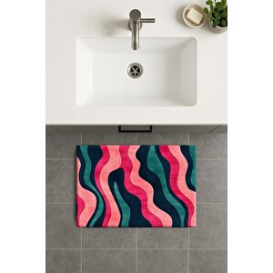 Banyo Paspası, Yıkanabilir - Kaydırmaz Taban 60x90 cm
