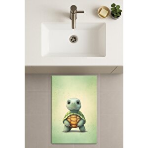 Banyo Paspası, Yıkanabilir - Kaydırmaz Taban 60x90 cm