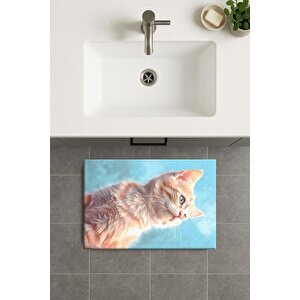 Banyo Paspası, Yıkanabilir - Kaydırmaz Taban