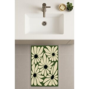 Banyo Paspası, Yıkanabilir - Kaydırmaz Taban 60x100 cm