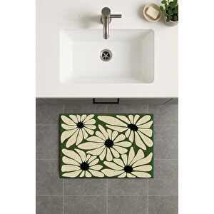 Banyo Paspası, Yıkanabilir - Kaydırmaz Taban 60x100 cm