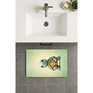 Banyo Paspası, Yıkanabilir - Kaydırmaz Taban 40x60 cm