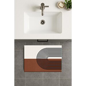 Banyo Paspası, Yıkanabilir - Kaydırmaz Taban 50x70 cm