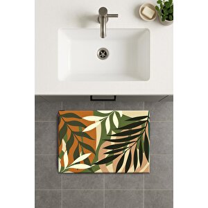 Banyo Paspası, Yıkanabilir - Kaydırmaz Taban 70x110 cm