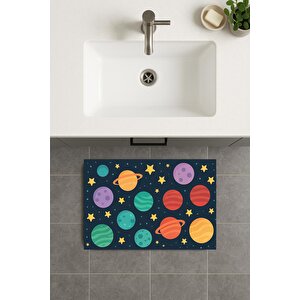 Banyo Paspası, Yıkanabilir - Kaydırmaz Taban 40x60 cm