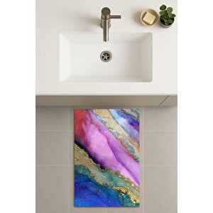 Banyo Paspası, Yıkanabilir - Kaydırmaz Taban 40x60 cm