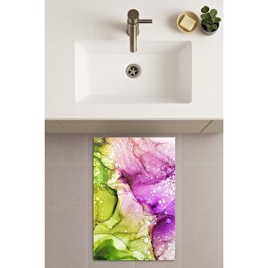 Banyo Paspası, Yıkanabilir - Kaydırmaz Taban 60x100 cm