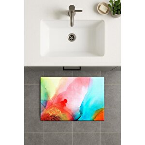Banyo Paspası, Yıkanabilir - Kaydırmaz Taban 80x120 cm