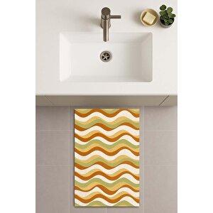 Banyo Paspası, Yıkanabilir - Kaydırmaz Taban 60x100 cm