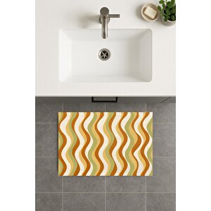 Banyo Paspası, Yıkanabilir - Kaydırmaz Taban 60x100 cm