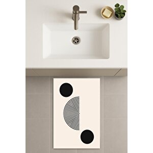 Banyo Paspası, Yıkanabilir - Kaydırmaz Taban 60x100 cm