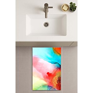 Banyo Paspası, Yıkanabilir - Kaydırmaz Taban 70x110 cm