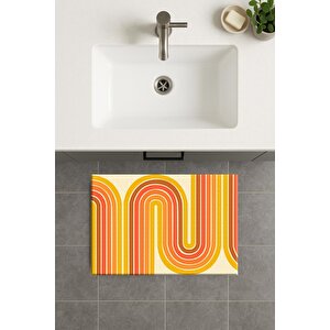 Banyo Paspası, Yıkanabilir - Kaydırmaz Taban 80x120 cm