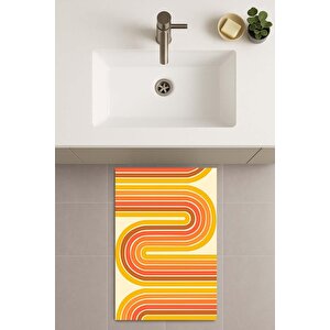 Banyo Paspası, Yıkanabilir - Kaydırmaz Taban 80x120 cm