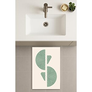 Banyo Paspası, Yıkanabilir - Kaydırmaz Taban