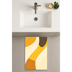 Banyo Paspası, Yıkanabilir - Kaydırmaz Taban 60x90 cm