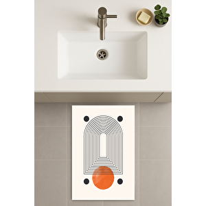 Banyo Paspası, Yıkanabilir - Kaydırmaz Taban 50x70 cm
