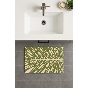 Banyo Paspası, Yıkanabilir - Kaydırmaz Taban 60x100 cm