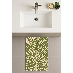 Banyo Paspası, Yıkanabilir - Kaydırmaz Taban 60x100 cm
