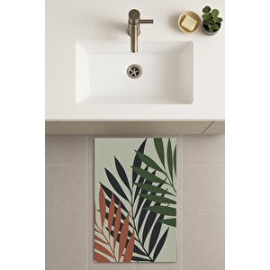 Banyo Paspası, Yıkanabilir - Kaydırmaz Taban 60x100 cm