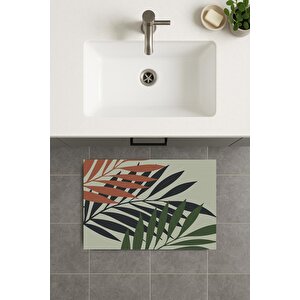 Banyo Paspası, Yıkanabilir - Kaydırmaz Taban 60x100 cm