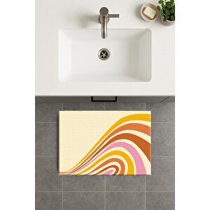 Banyo Paspası, Yıkanabilir - Kaydırmaz Taban 40x60 cm