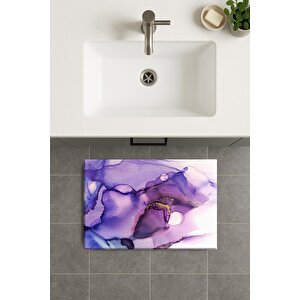 Banyo Paspası, Yıkanabilir - Kaydırmaz Taban 40x60 cm