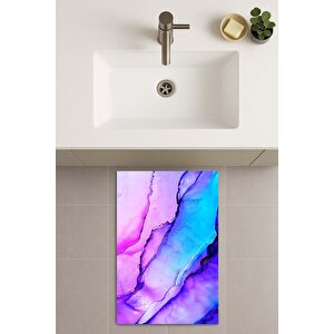 Banyo Paspası, Yıkanabilir - Kaydırmaz Taban 70x110 cm