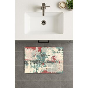 Banyo Paspası, Yıkanabilir - Kaydırmaz Taban 60x90 cm