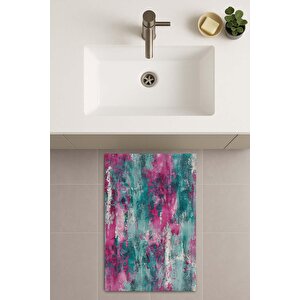 Banyo Paspası, Yıkanabilir - Kaydırmaz Taban 60x90 cm